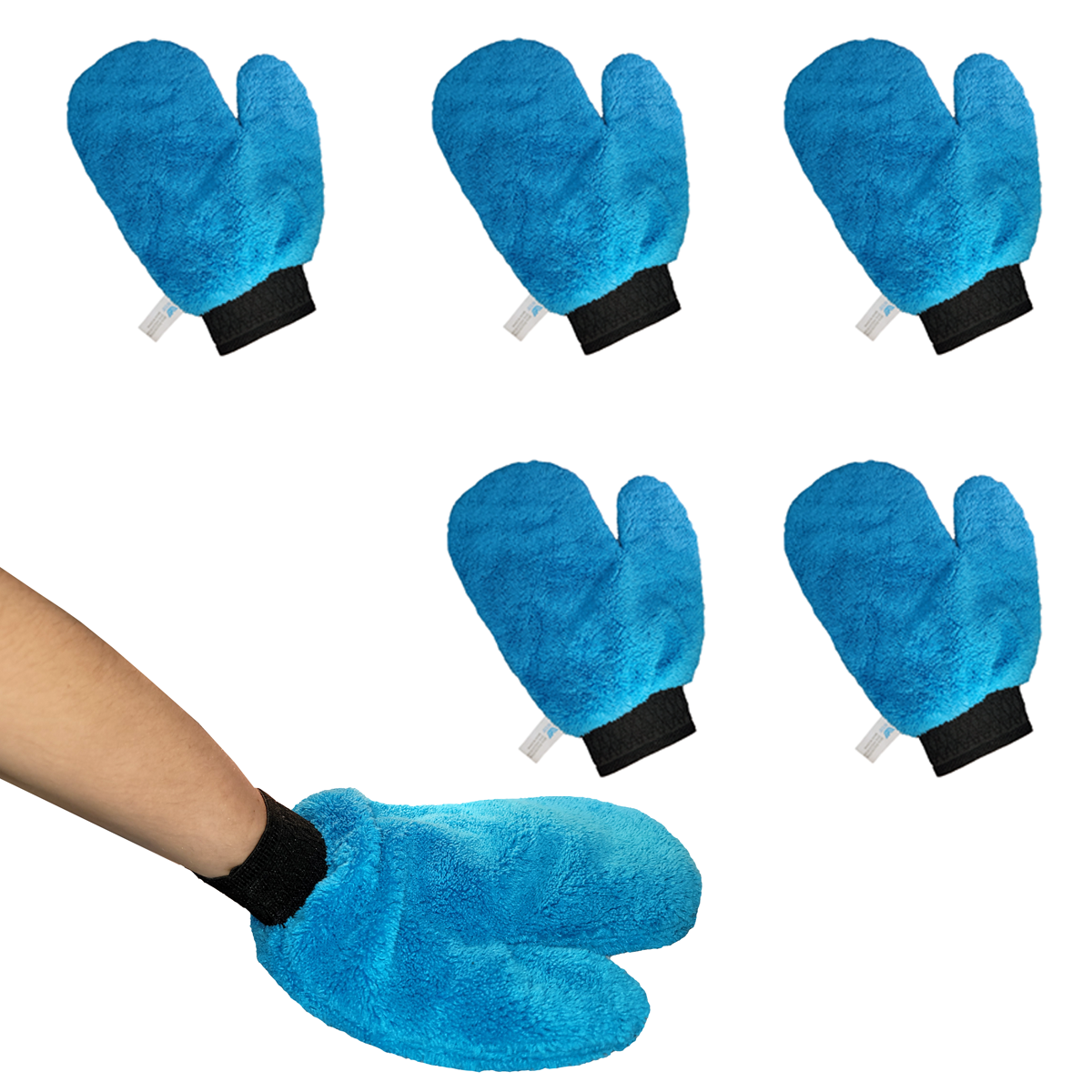 Computer Mitt Microfiber Dust Wipes Home Dust Removal Gloves